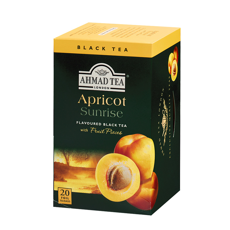 Ahmad Tea London Apricot Sunrise20 torebek w kopertach aluminiowych