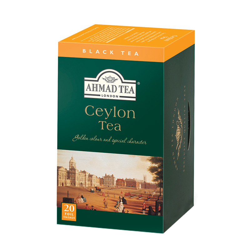 Ahmad Tea London Ceylon Tea20 torebek w kopertach aluminiowych