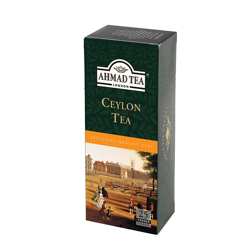 Ahmad Tea London Ceylon Tea25 torebek z zawieszką