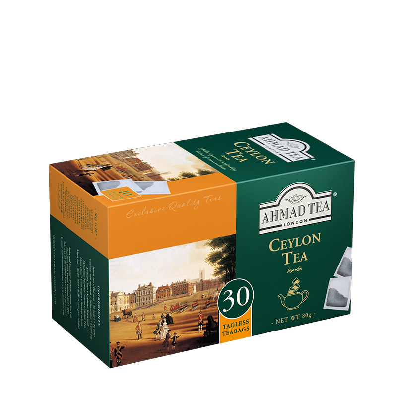 Ahmad Tea London Ceylon Tea30 torebek bez zawieszki