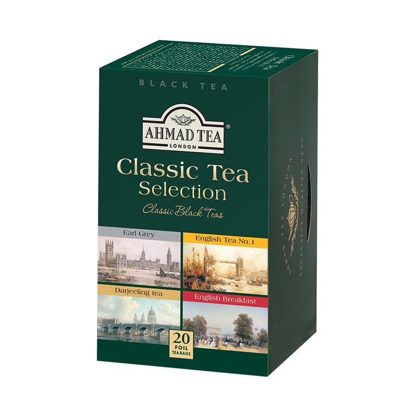 Ahmad Tea London Classic Tea Selection20 torebek w kopertach aluminiowych