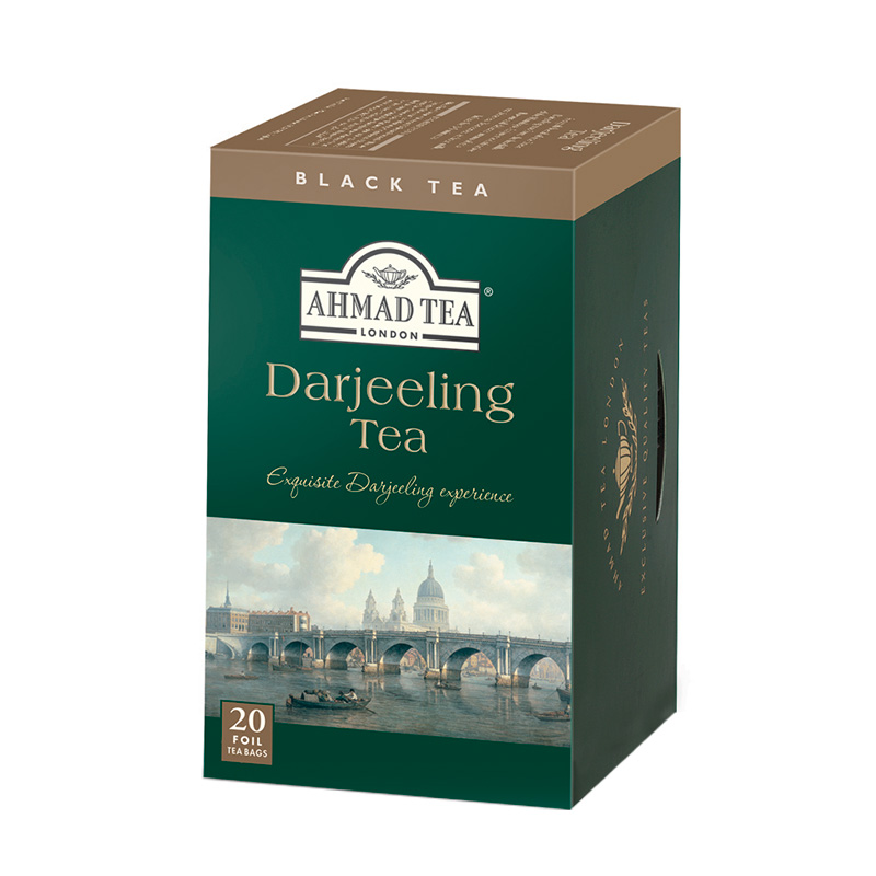 Ahmad Tea London Darjeeling Tea20 torebek w kopertach aluminiowych