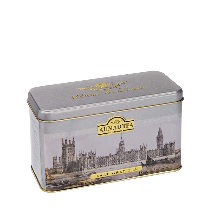Ahmad Tea London Earl Gray Tea Haritage (Puszka)20 torebek w kopertach aluminiowych