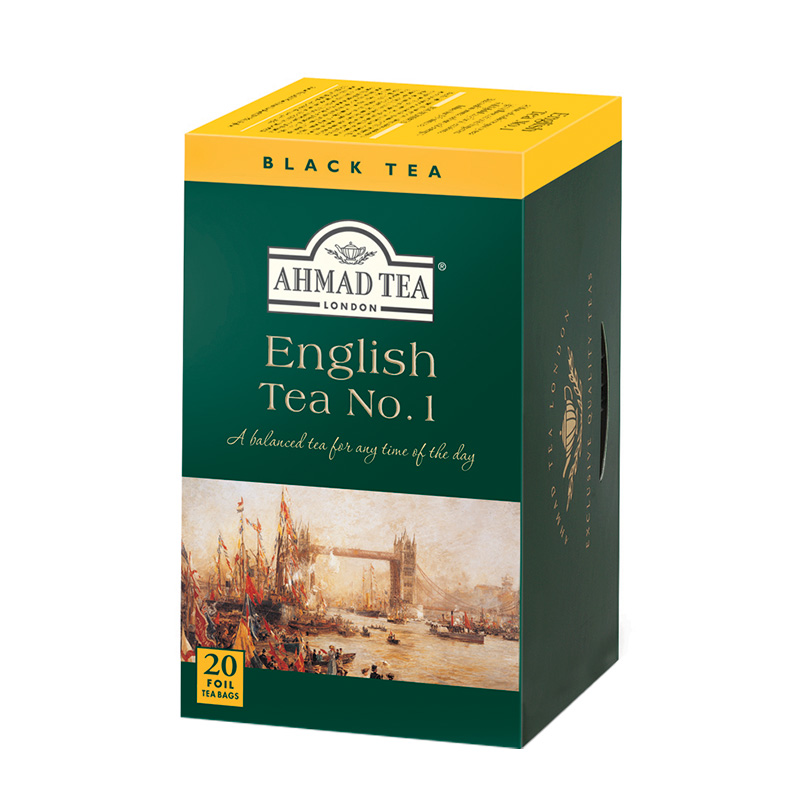 Ahmad Tea London English Tea No.120 torebek w kopertach aluminiowych