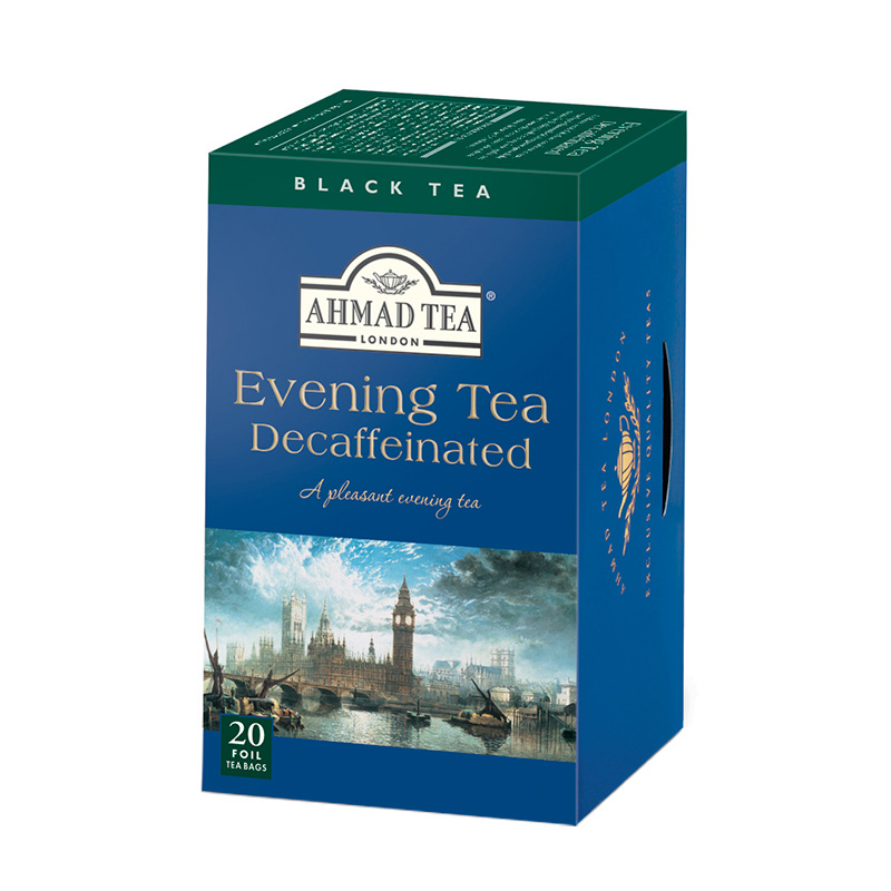 Ahmad Tea London Evening Tea Decaffeinated20 torebek w kopertach aluminiowych