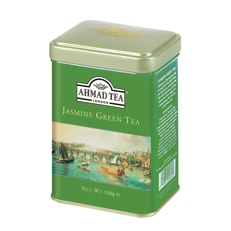 Ahmad Tea London Jasmine Green Tea (puszka)100 g herbata liściasta