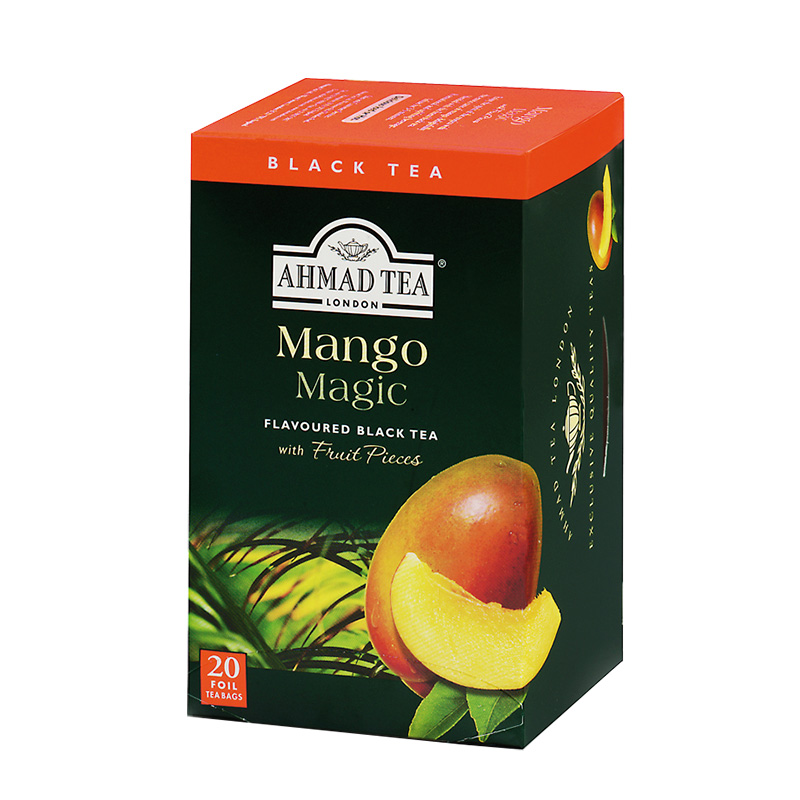 Ahmad Tea London Mango Magic20 torebek w kopertach aluminiowych
