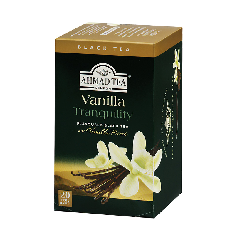 Ahmad Tea London Vanilla Tranquility20 torebek w kopertach aluminiowych